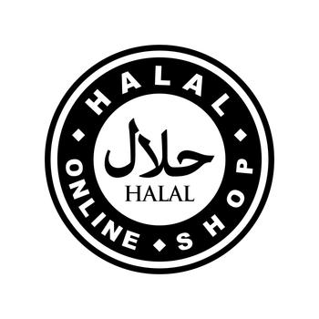 100% Halal (هلال) Abzeichen